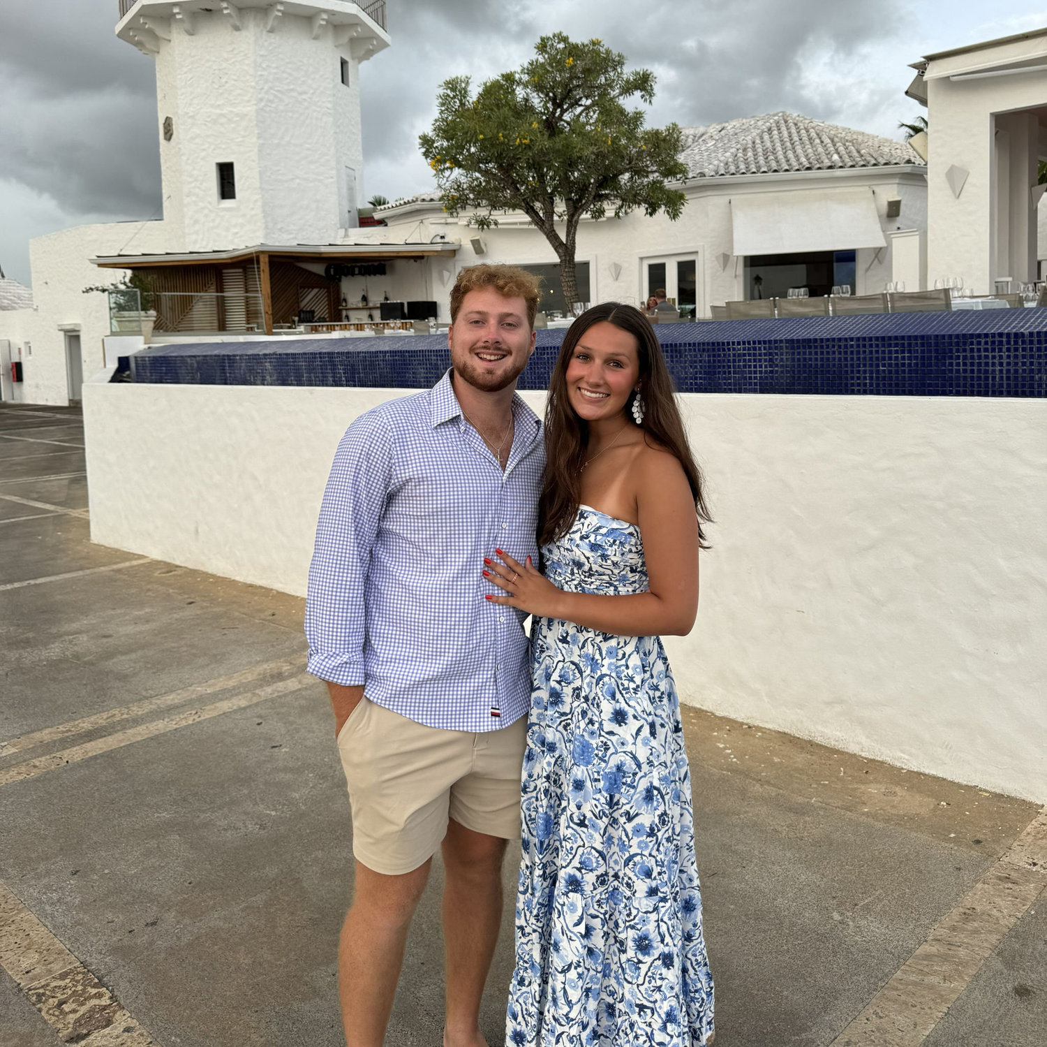 The Dominican Republic with Davis's family!