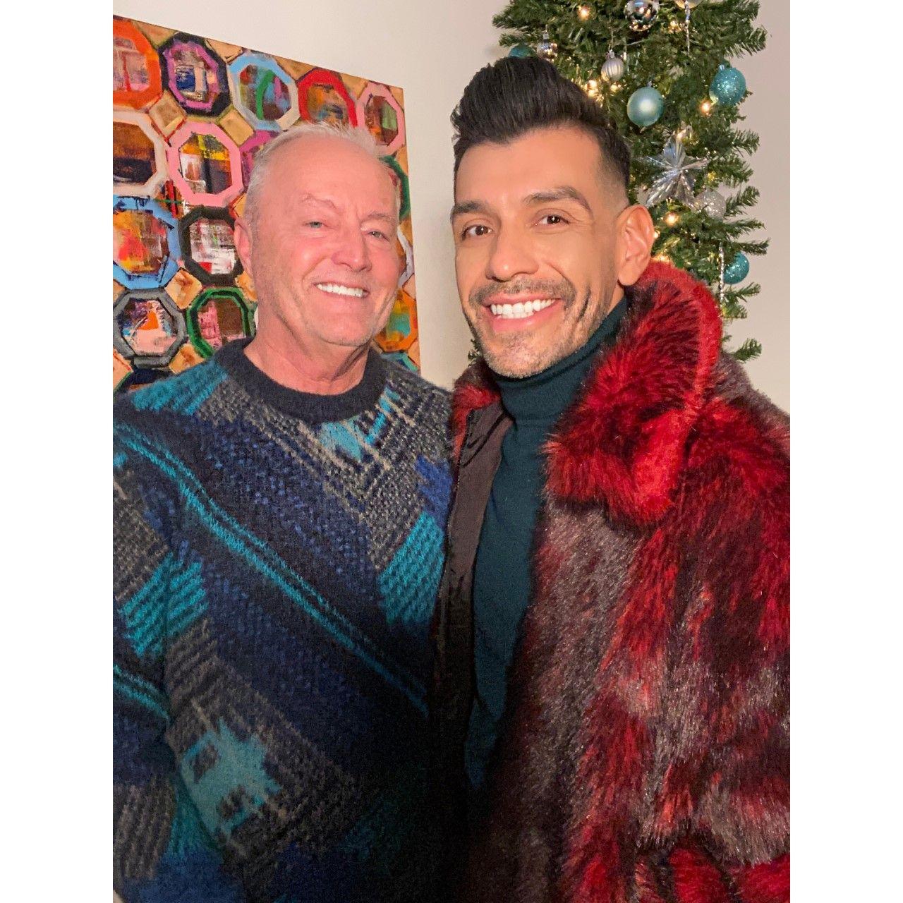 Getting ready at home for all the Holiday parties. (Palm Springs, CA. 2022)