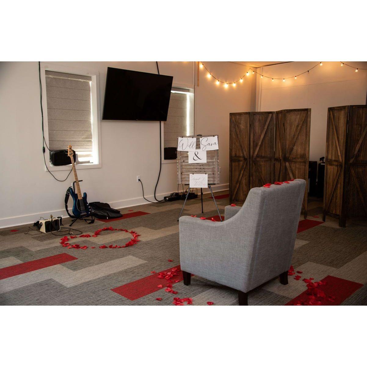 The proposal setup!