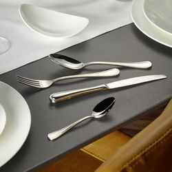 Villeroy & Boch SoftWave Lot De 6 Cuillères De Table En Acier Inoxydable - Design Élégant Et Polyvalent