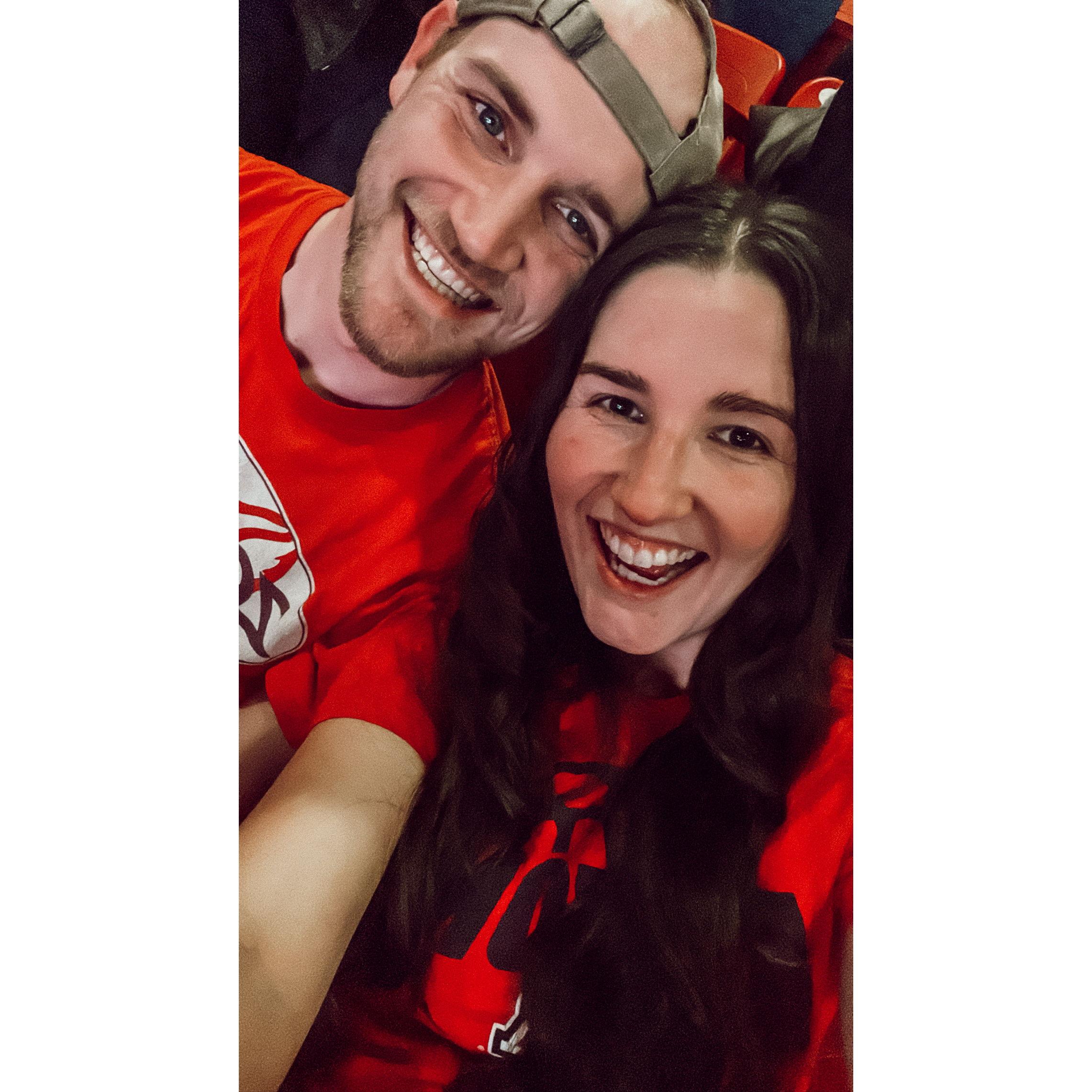 A favorite Date Night is U of A basketball games!