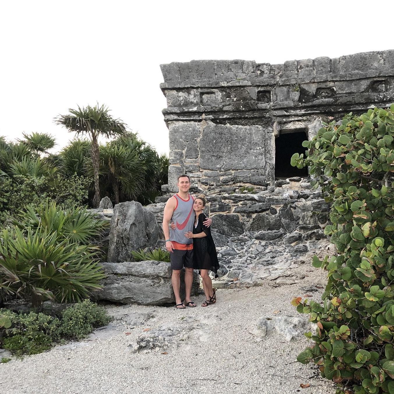Our first long trip - a week in Mexico over Valentine's Day.