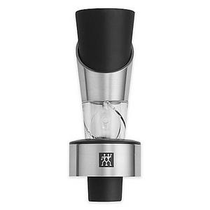 Zwilling J.A. Henckels - Zwilling® J.A. Henckles Sommelier 3-in-1 Wine Aerator/Pourer/Stopper in Silver/Black