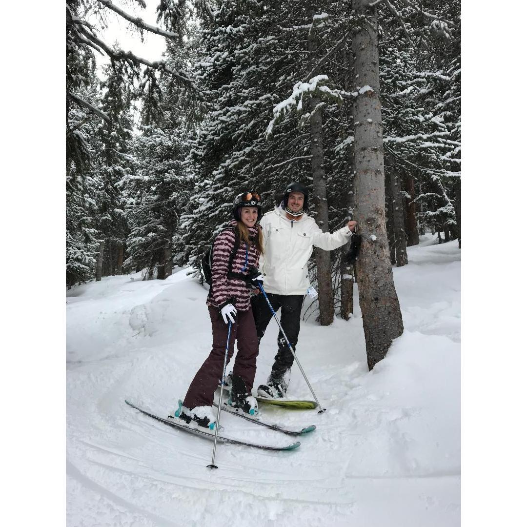 We try to take a ski trip to Colorado every year! Lyle has been skiing/snowboarding since he was little!