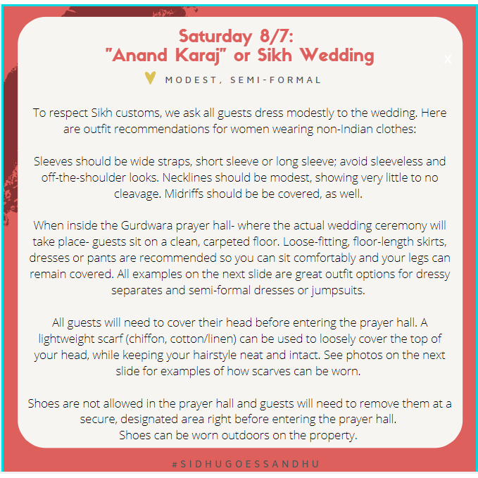 'What To Wear' for Women - Wedding 8/7/21