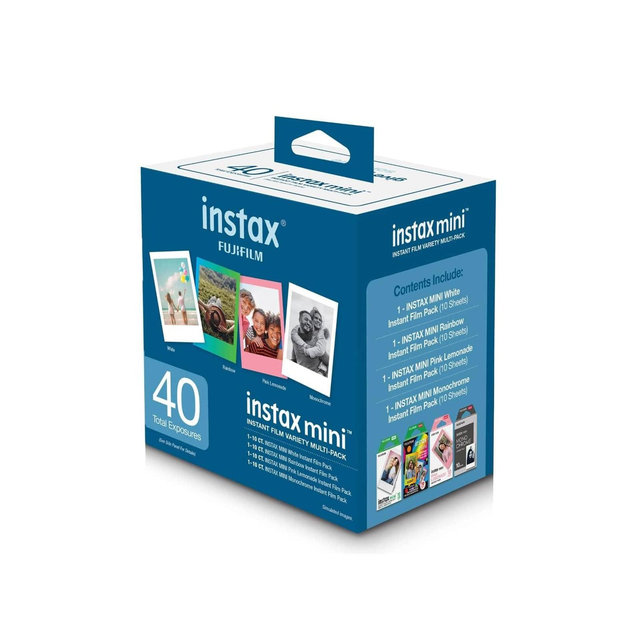Fujifilm Instax Mini Variety Film Value Pack 40 Count