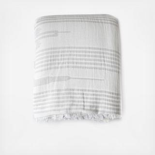 Fleece Lined Arrow Throw
