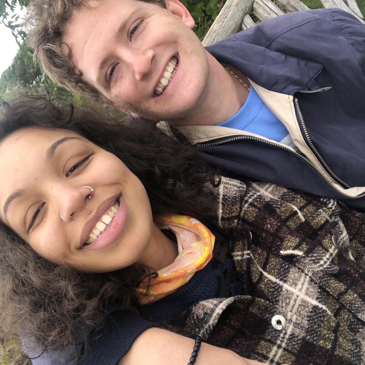 Taking a walk together at the Urban Ecology Center, Spring 2020