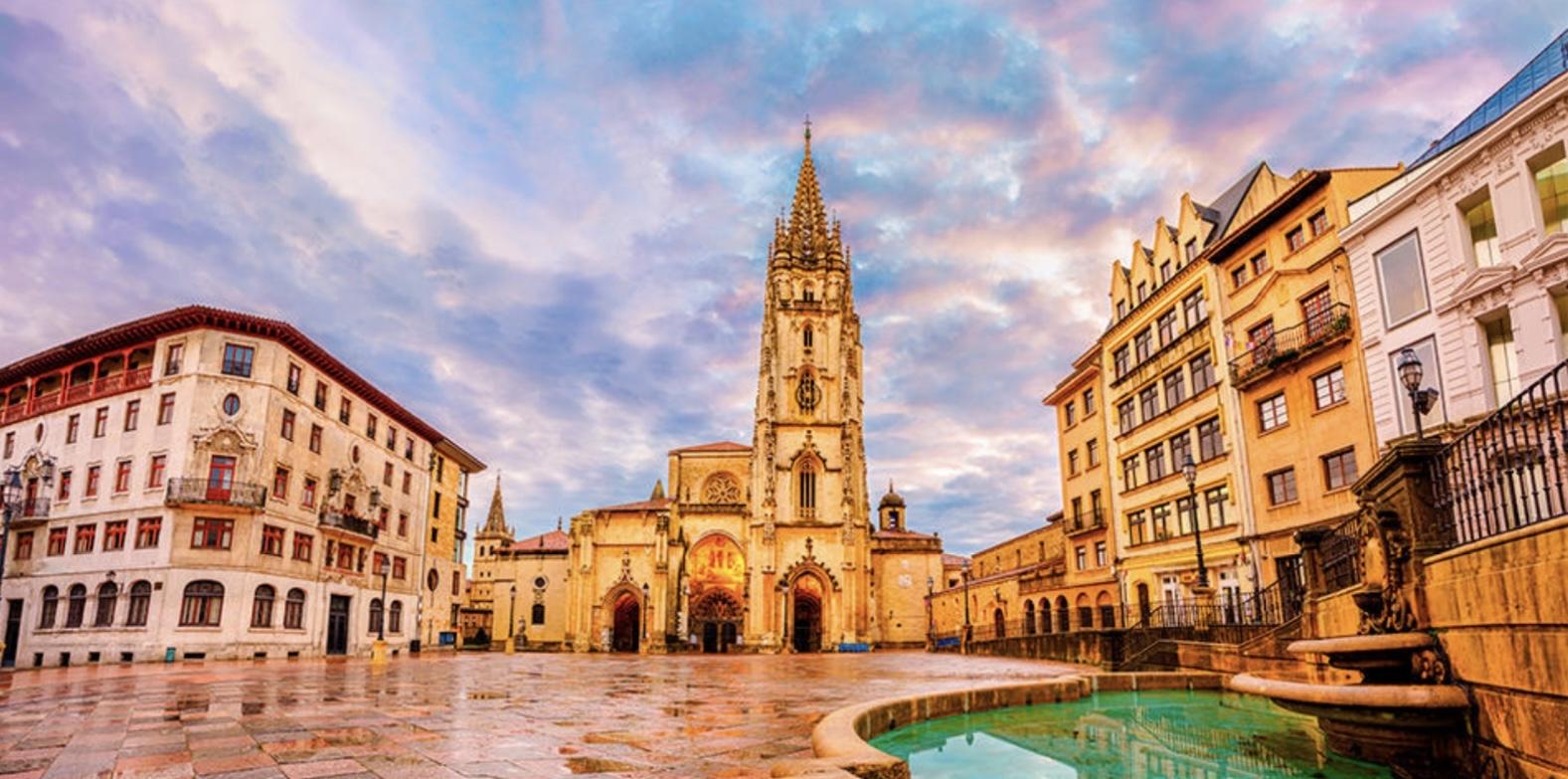 La catedral de Oviedo.