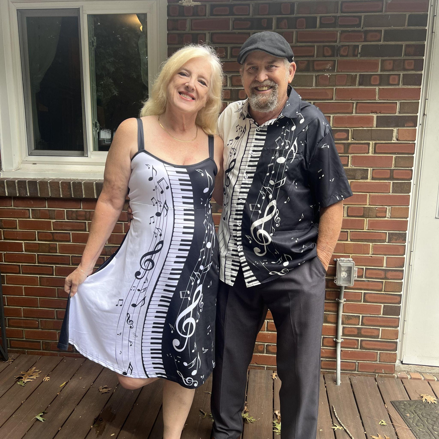 Our first dance outfits.