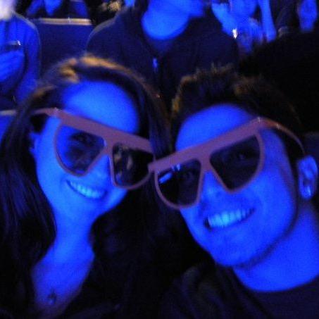 Our first movie date: Avatar!