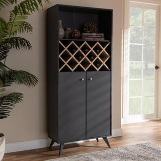 Serafino Wood Wine Cabinet