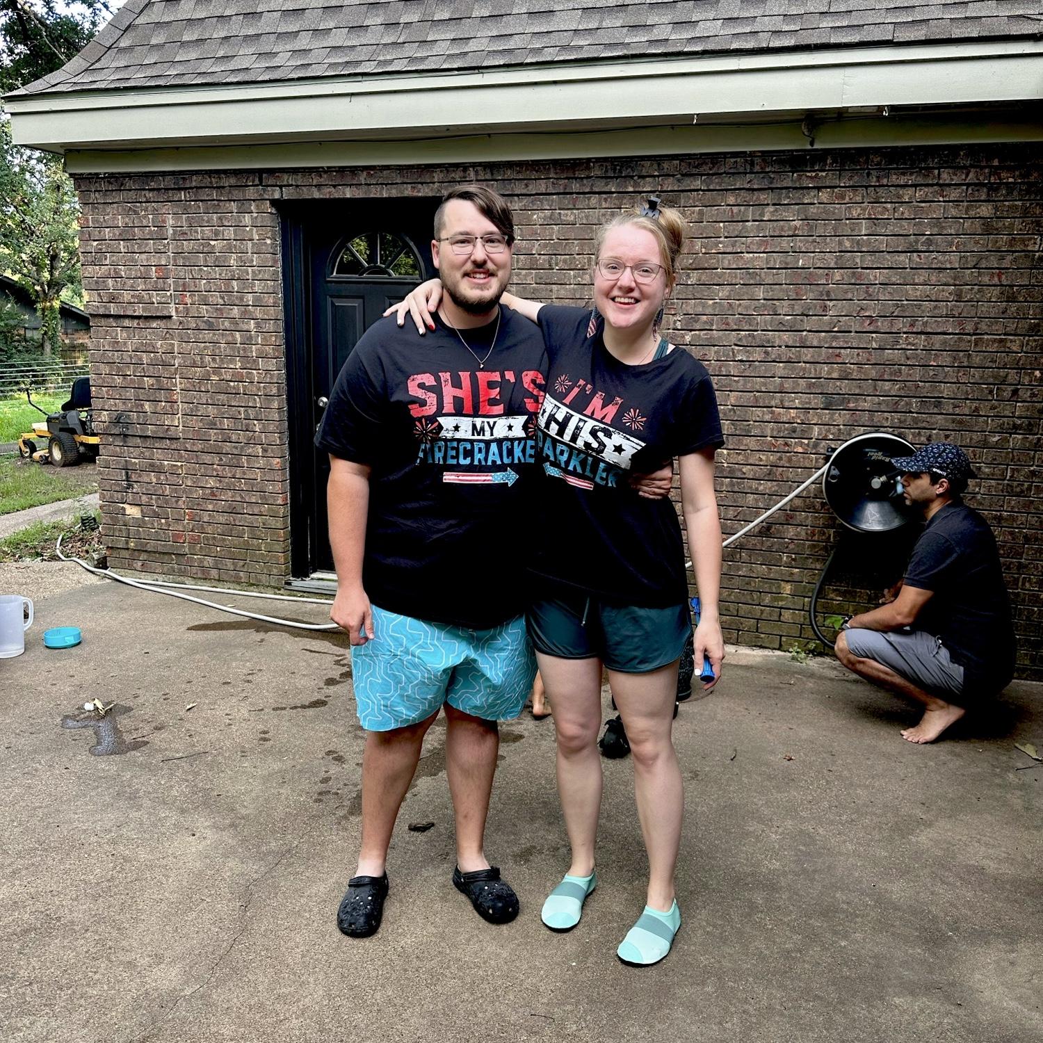 Water balloon fight in Athens TX!