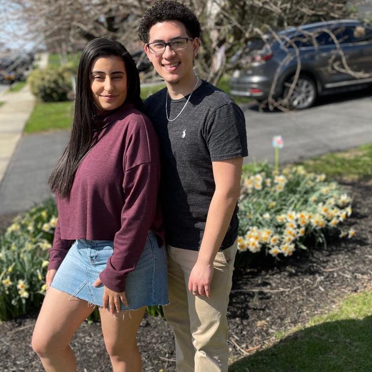 Shout-out to Marlene for taking this picture of us on Easter!