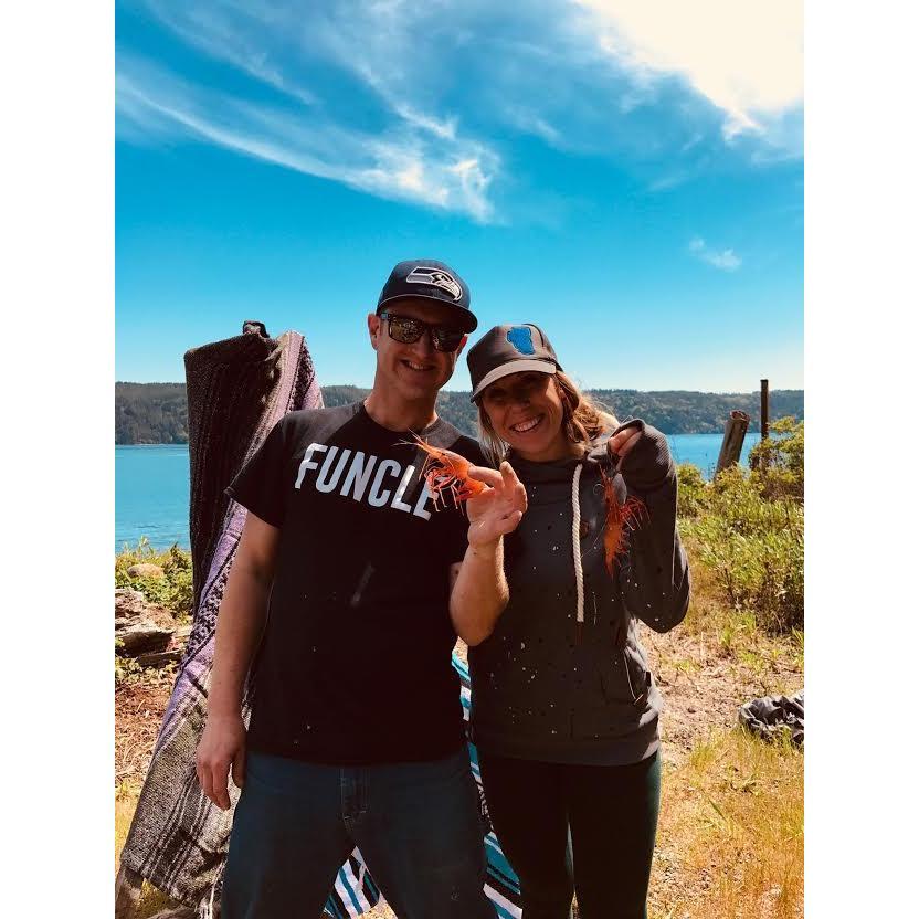Shrimping in Hoods Canal, WA 2018