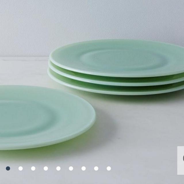 Mosser Glass Colored Glass Plates & Dinnerware, 5 Colors, Sets of 3 or 4 on  Food52