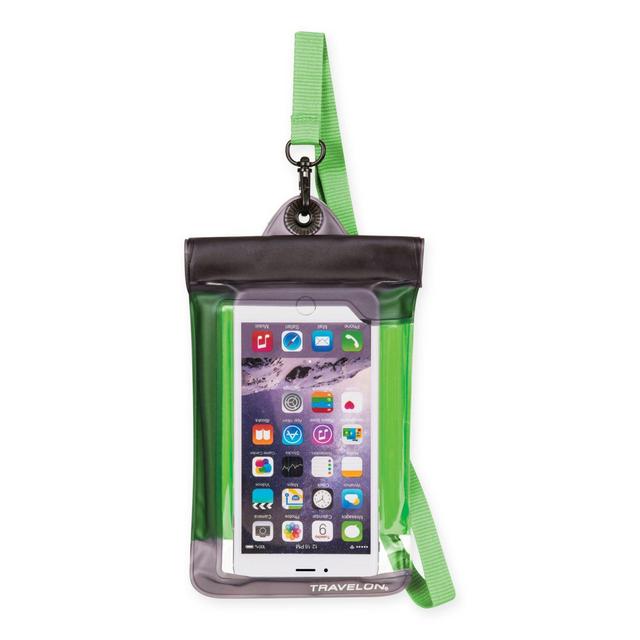 Travelon® Waterproof Smart Phone/Digital Camera Pouch in Green