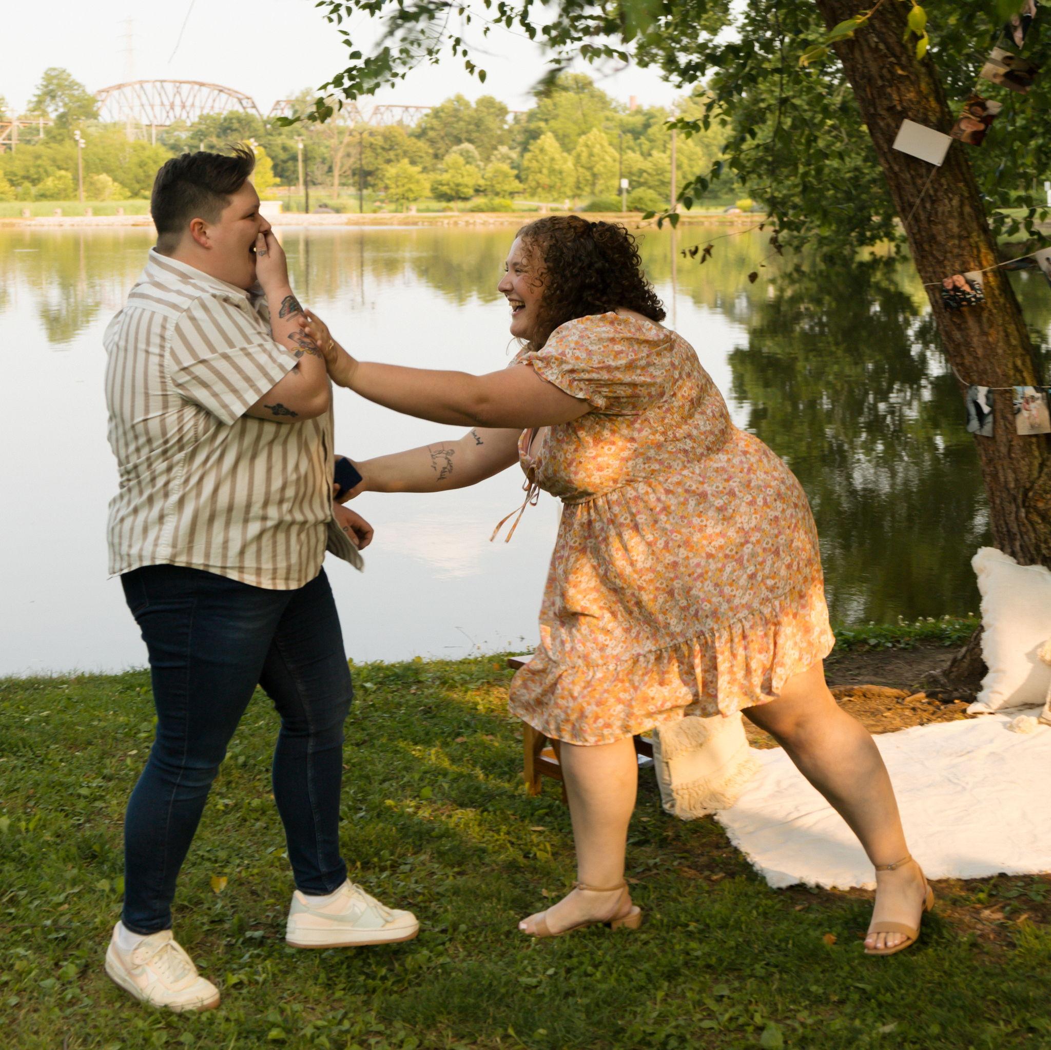 Got her back! Rings for all!