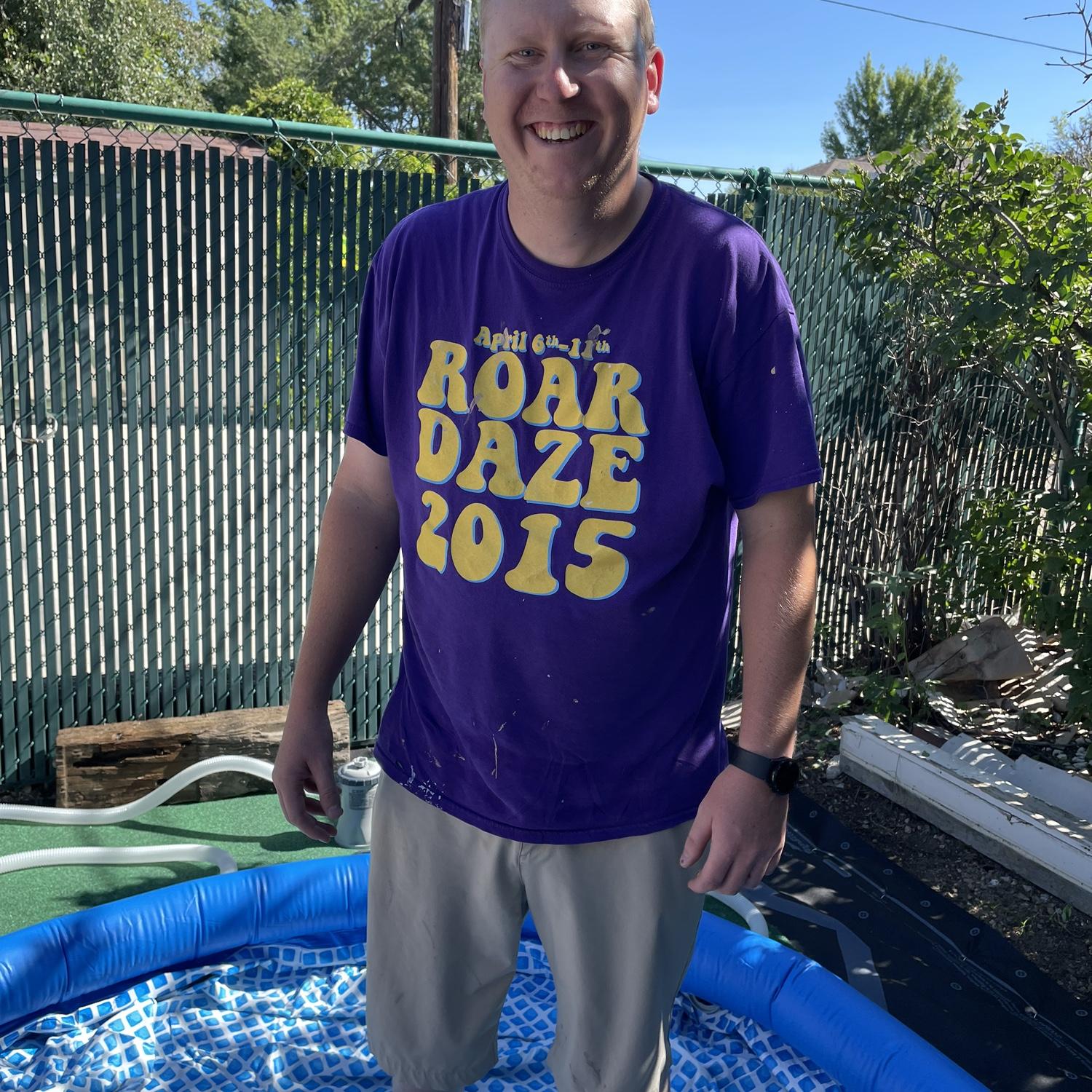 July 22, 2023
William transformed a little corner of the back yard and put a pool in to help beat the hot summer days.