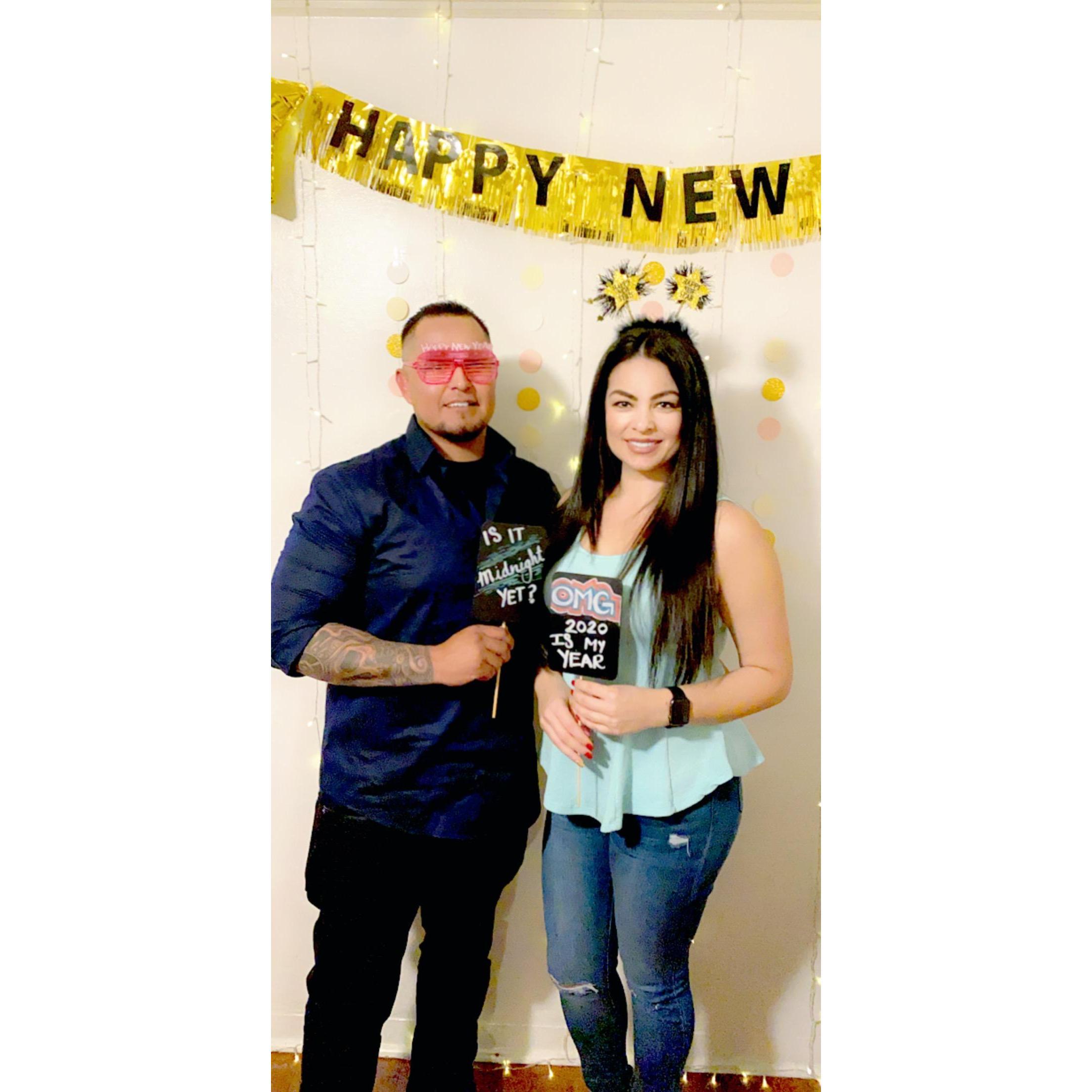 Our first New Year’s Eve together 2019