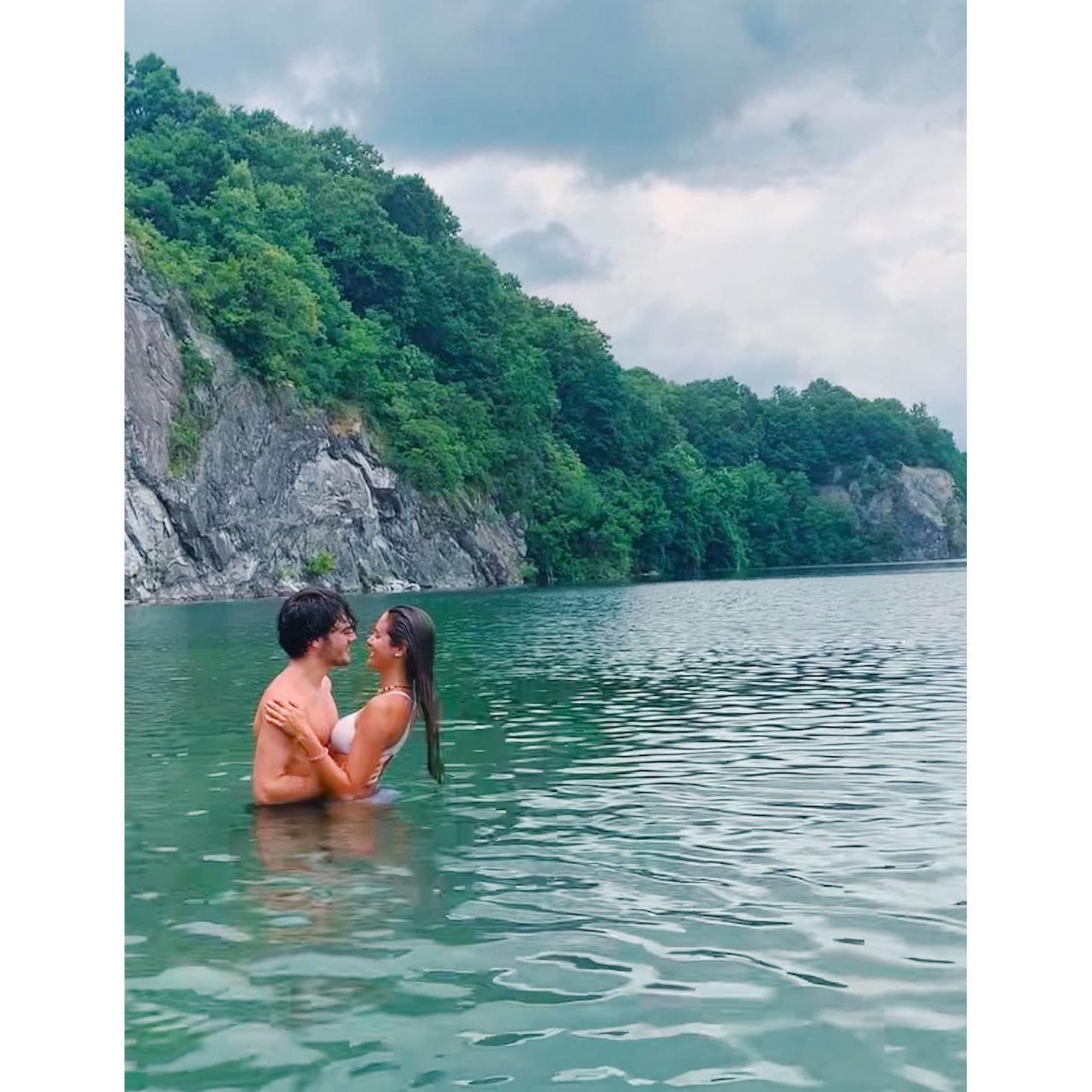 June 2020, a hike and swim in PA!