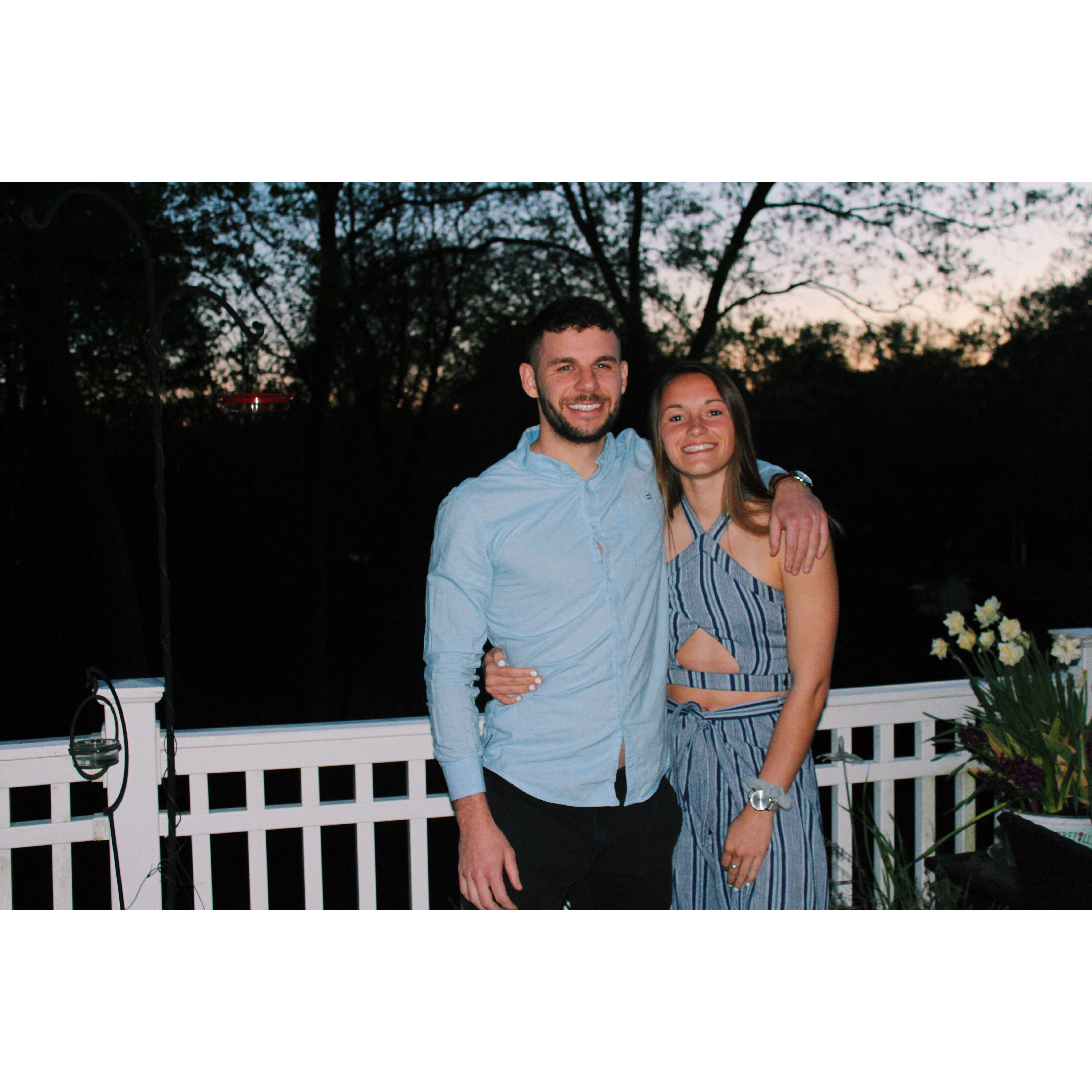 4-year dating anniversary, Toms River, 2021