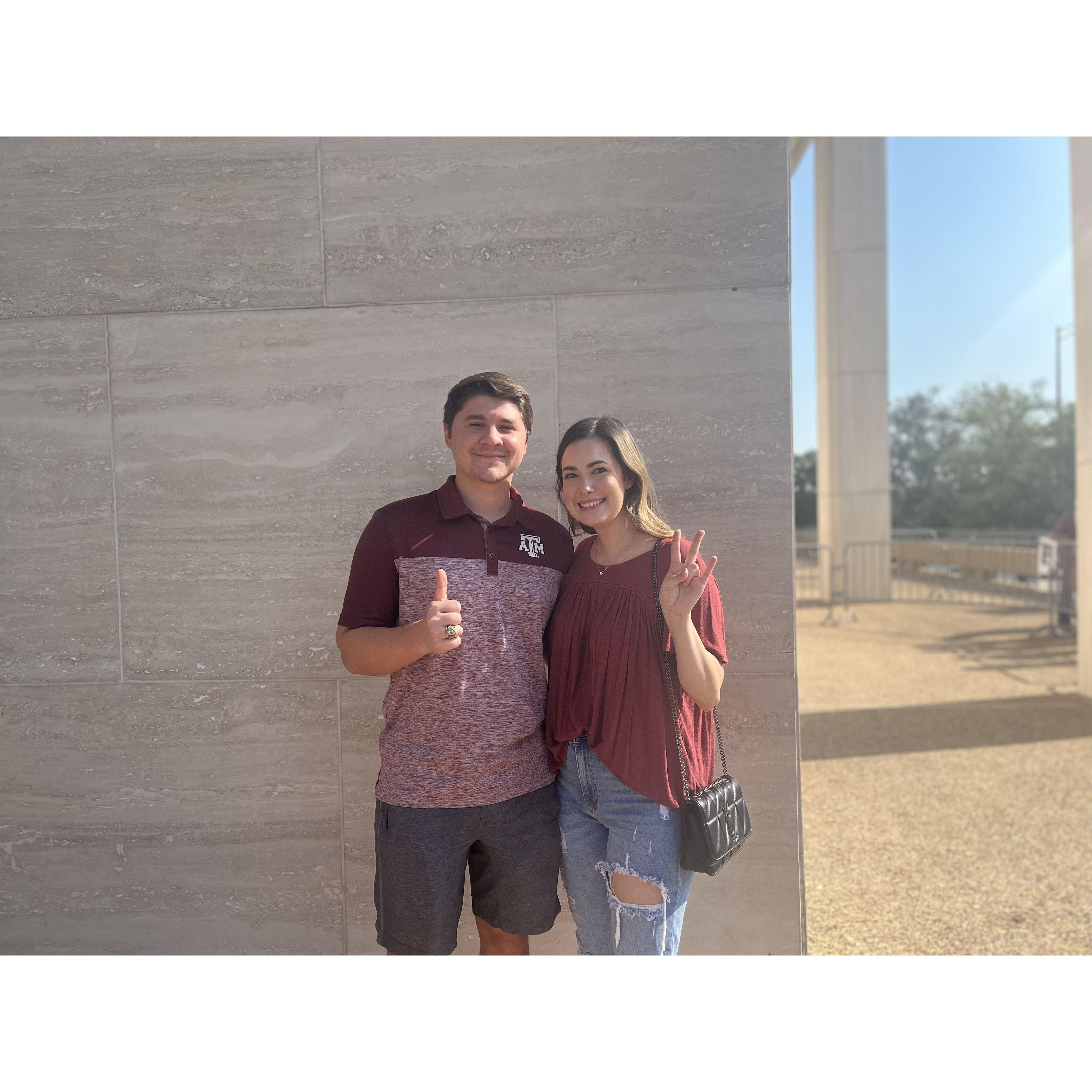 Blake’s A&M ring day