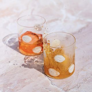 Drop Double Old Fashioned Glass, Set of 2