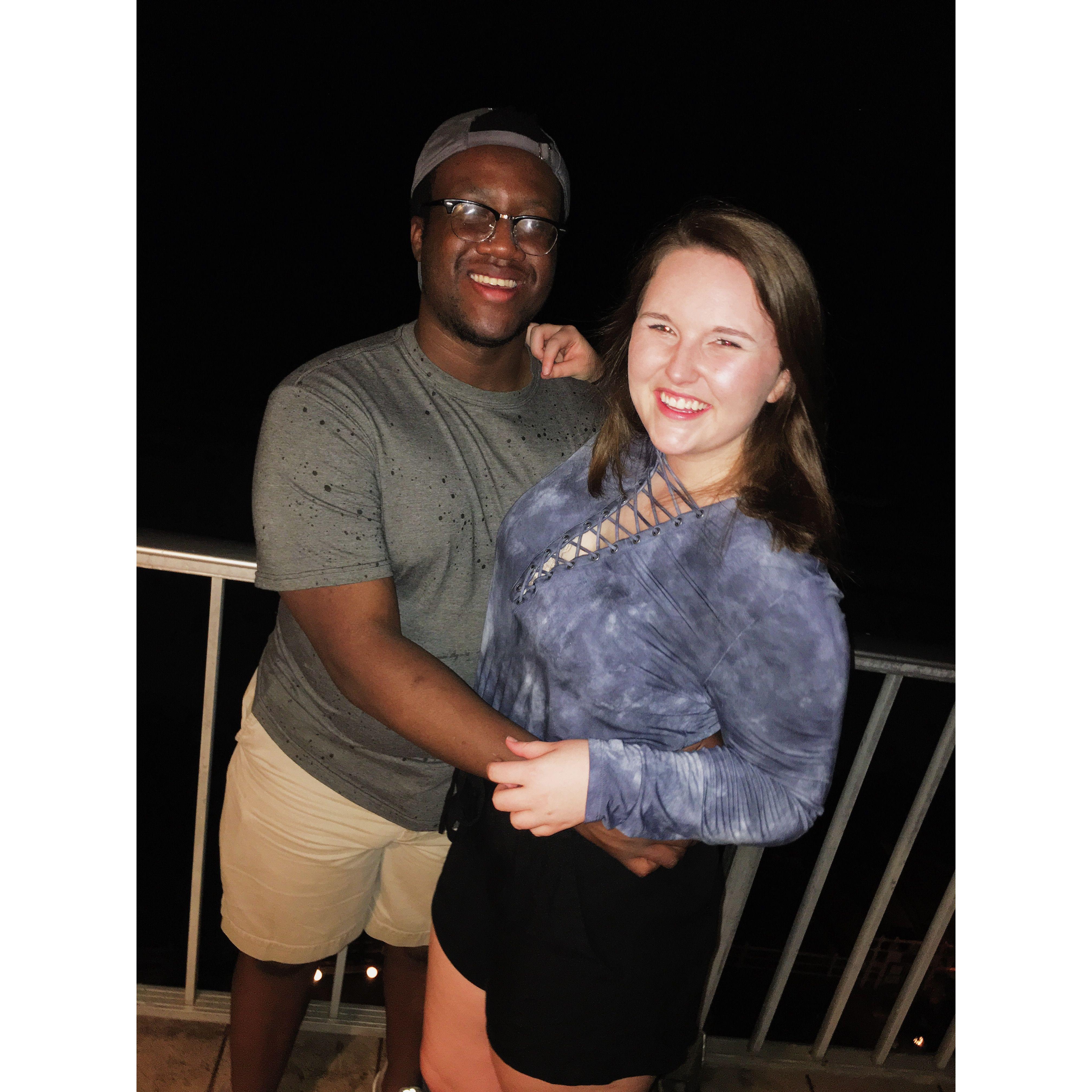 Our first Spring Break trip together in 2018 to Panama City Beach, Florida.