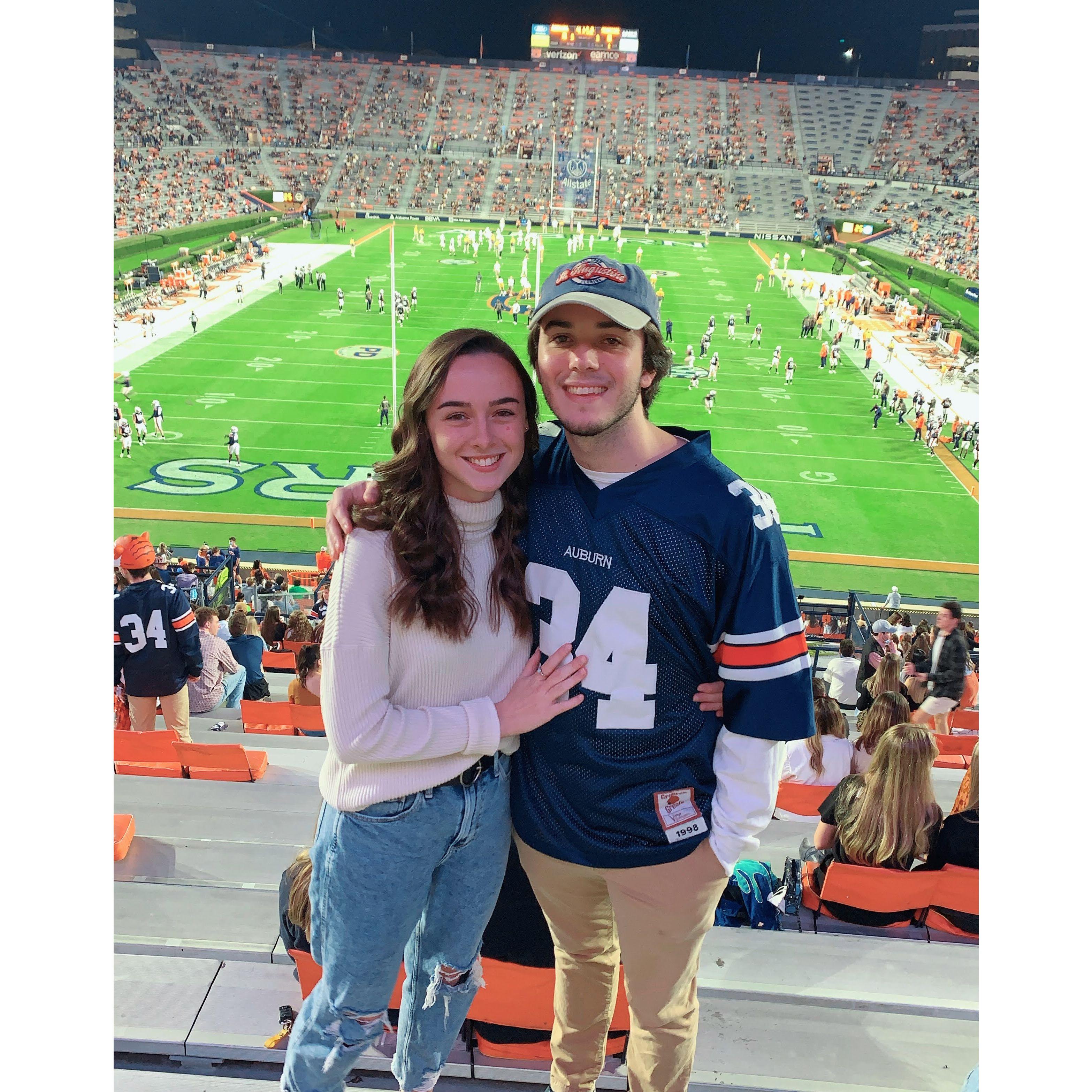 Countless weekends watching Auburn football (all the highs and low of it)