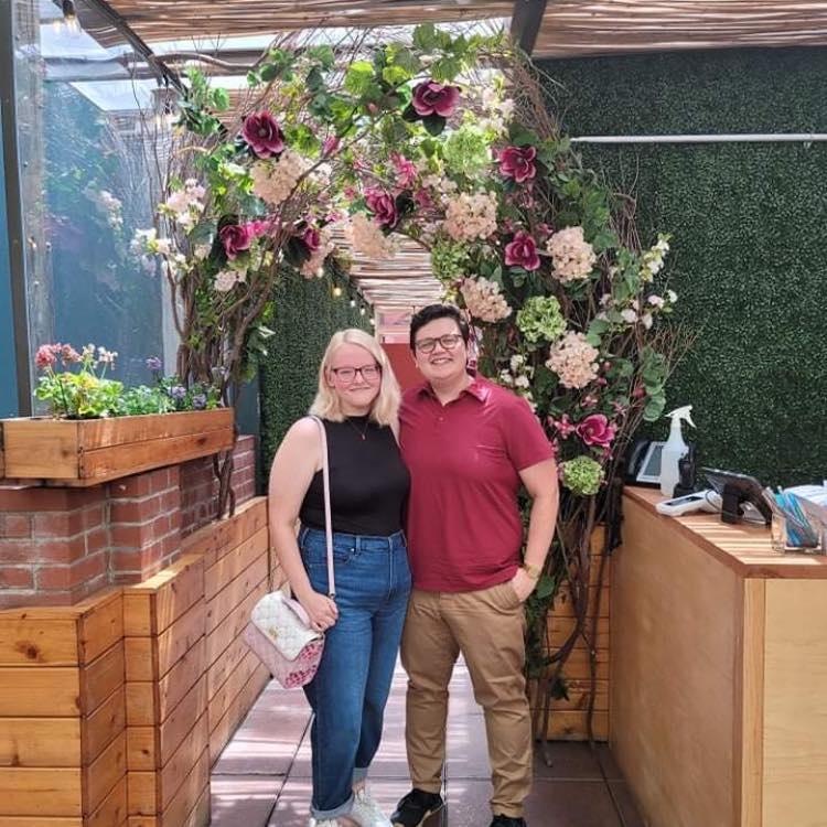 Caroline's first work trip in NYC - Caroline worked, Edward ran around New York trying to find the best hot dog.