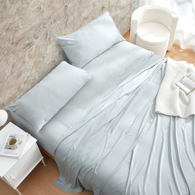 Byourbed Snorze® Cloud Sheet Set - Coma Inducer® Ultra Cozy - Queen in Glacier Gray