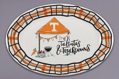 Southern Traditions Exclusives ~ Magnolia Lane Oval melanine platter, Price $33.99 in Cleveland, TN from Southern Traditions
