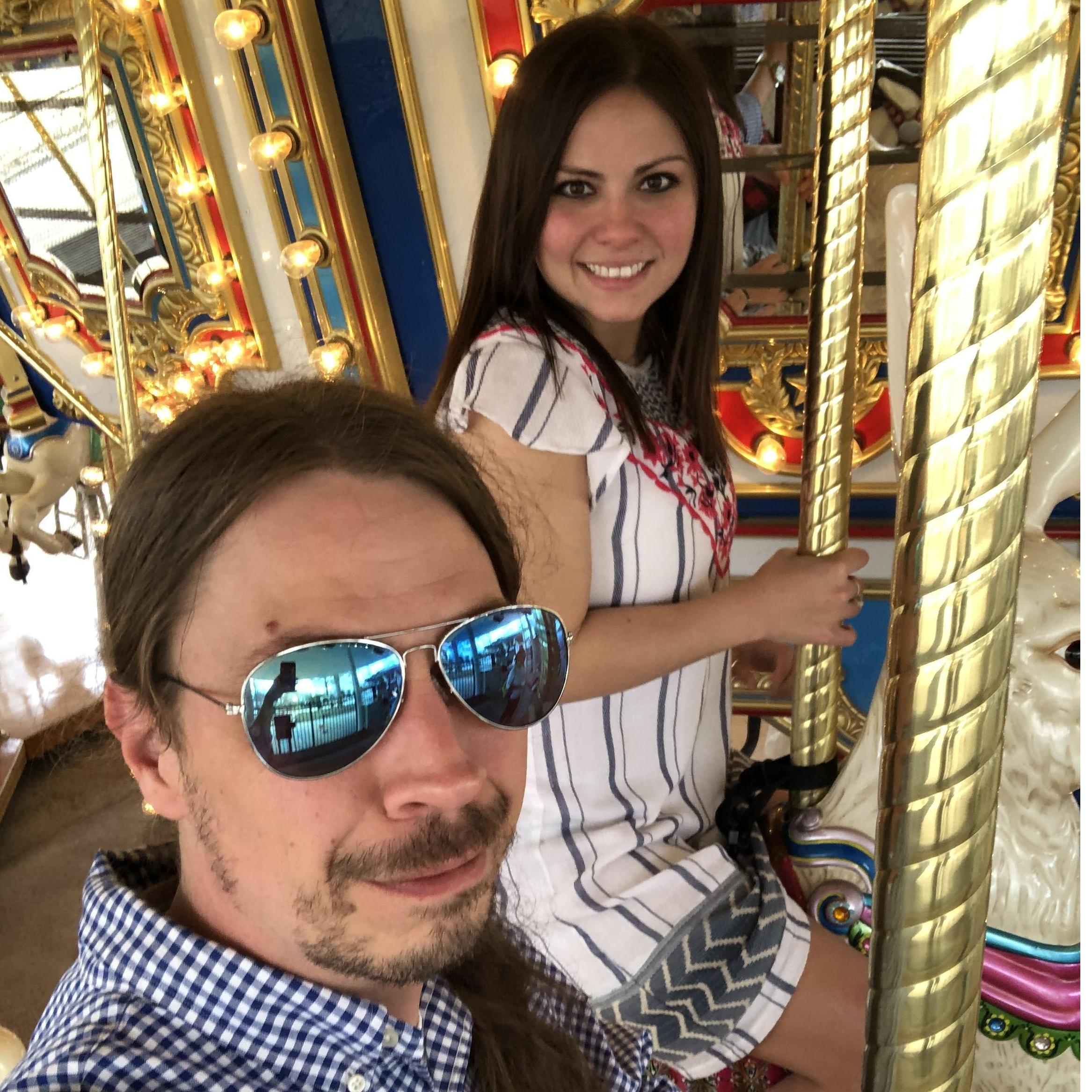 Botanical Garden Date and Carousel Rides!