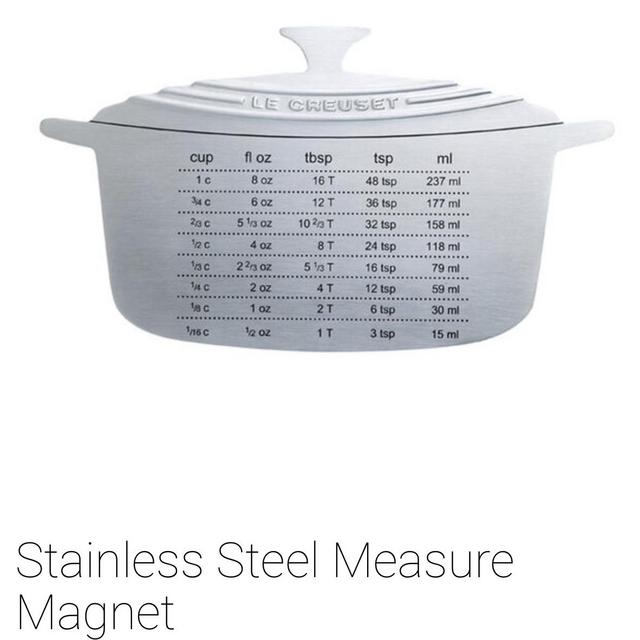 Stainless Steel Measure Magnet