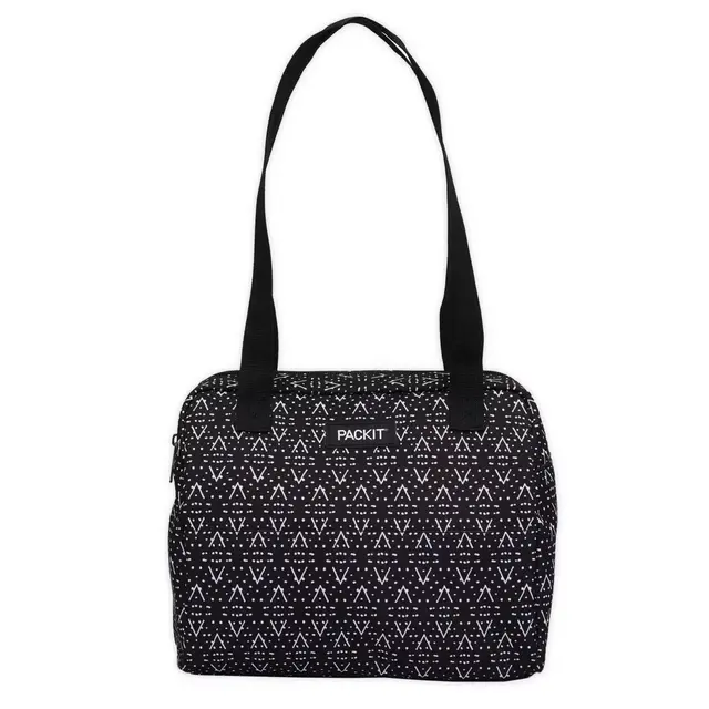 PACKIT® Hampton Freezable Lunch Carrier in Desert Plains Black/White