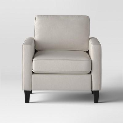 Elmhurst Modern Loose Back Cushion Chair Beige - Project 62™