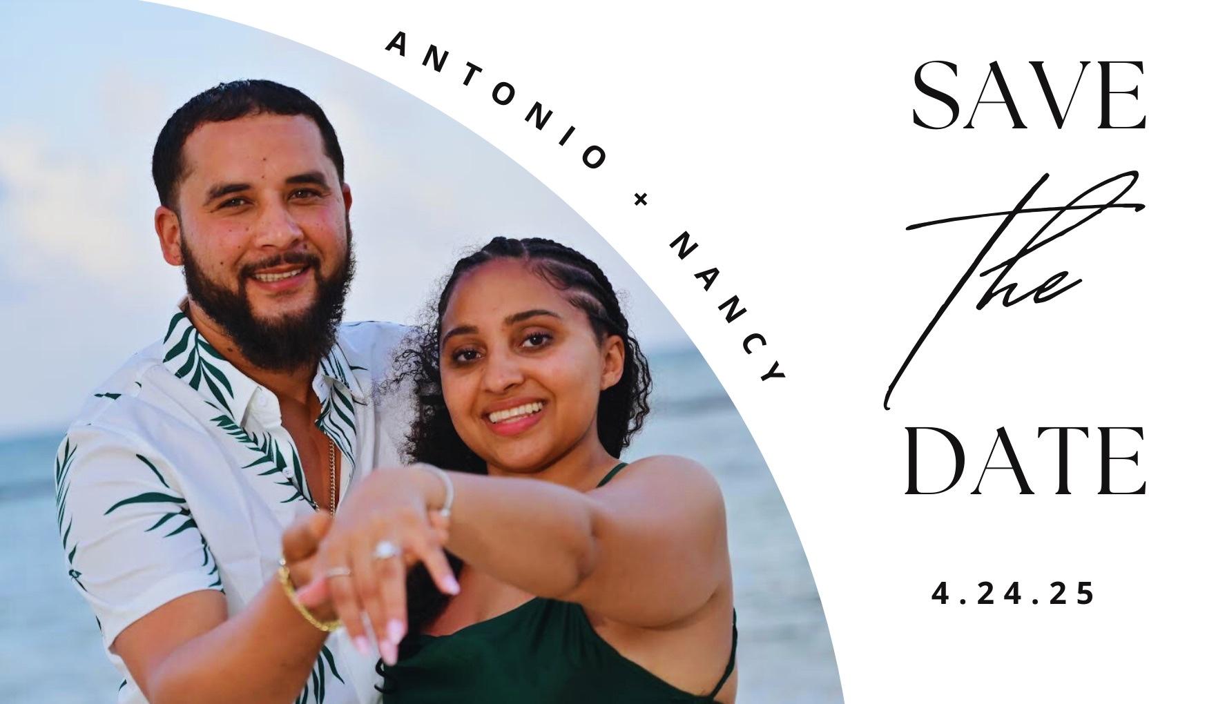 The Wedding Website of Nancy Vicente and Antonio Pina