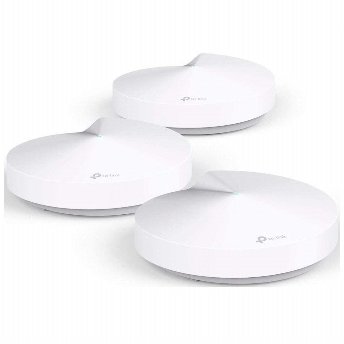 TP-Link Deco Mesh WiFi System –Up to 5,500 sq. ft. Whole Home Coverage and 100+ Devices,WiFi Router/Extender Replacement, Parental Controls/Anitivirus, Seamless Roaming(Deco M5 3-pack)