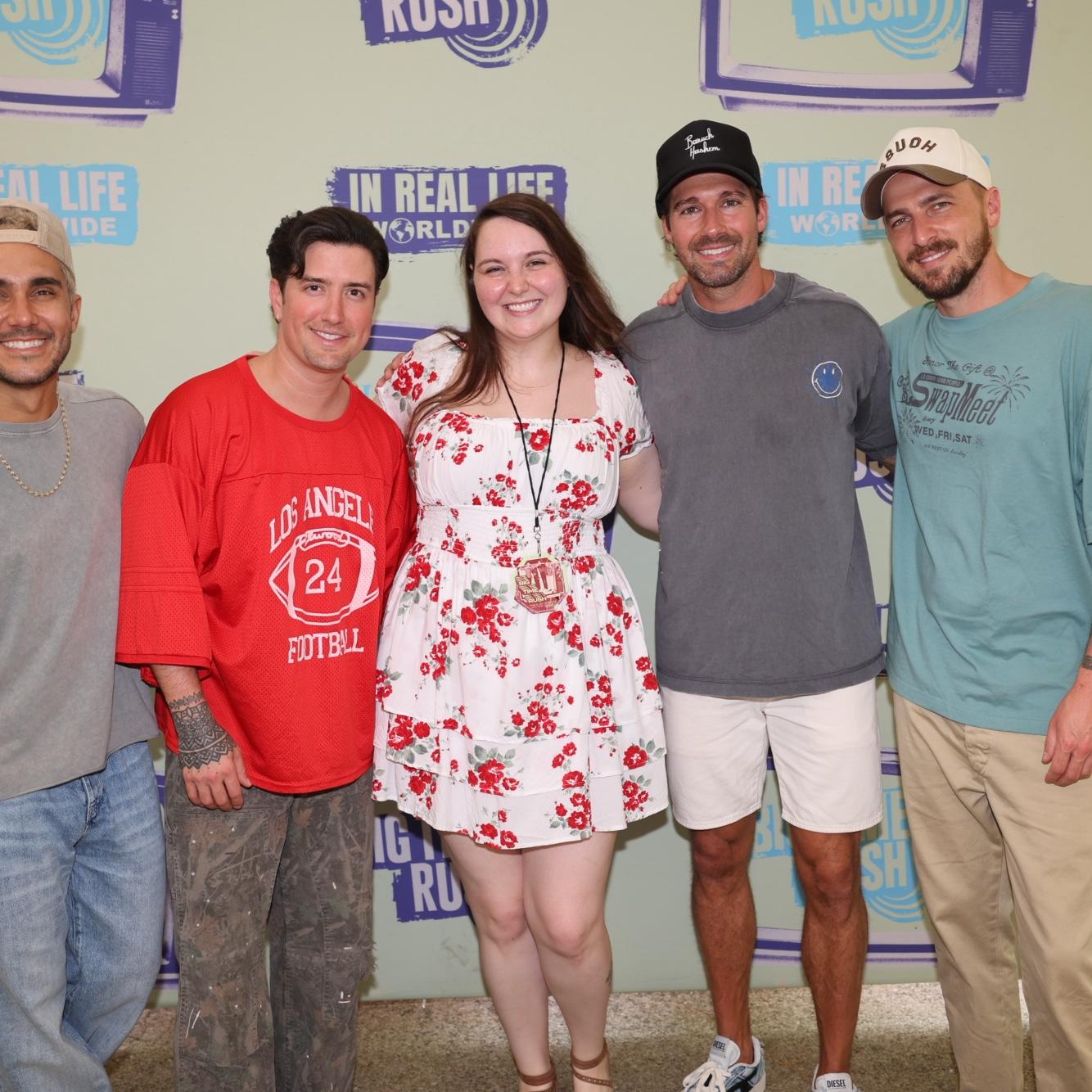 Getting to meet Big Time Rush… again!