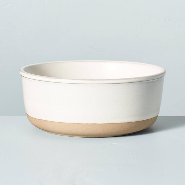 15oz Stoneware Cereal Bowl Cream - Hearth & Hand™ with Magnolia