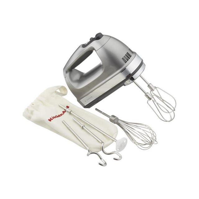 KitchenAid ® Silver 9-Speed Contour Hand Mixer