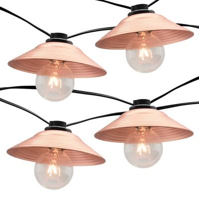 10ct Incandescent G40 String Lights Copper - Smith &#38; Hawken&#8482;