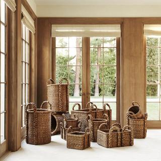 Montecito Round Woven Basket