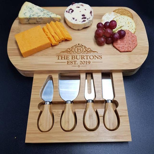Personalised Cheese Board And Accessories...