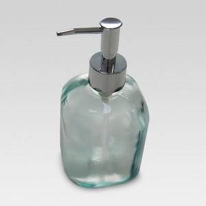 Recycled Glass Soap Dispenser Clear - Threshold™