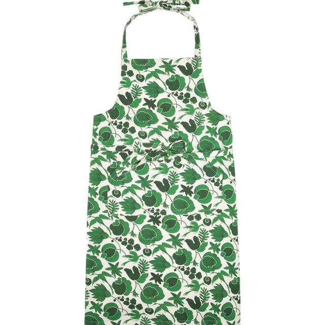 LaDoubleJ Apron - Wildbird Verde in Cotton