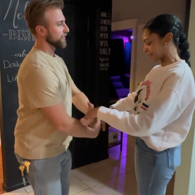 first time dancing together