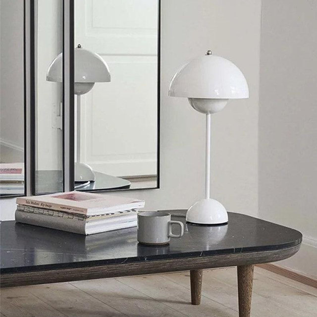 Nordic Minimalist Mushroom Lamp, Nordic Style Table Lamp, 50 cm tall