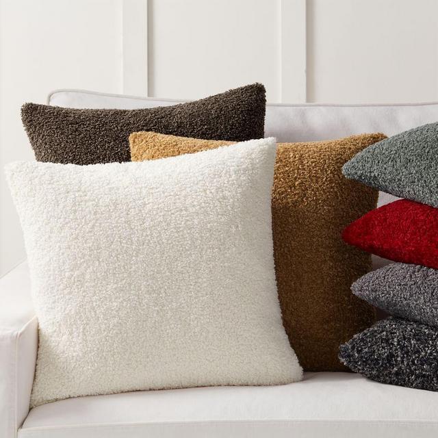 Cozy Teddy Faux Fur Pillow Covers